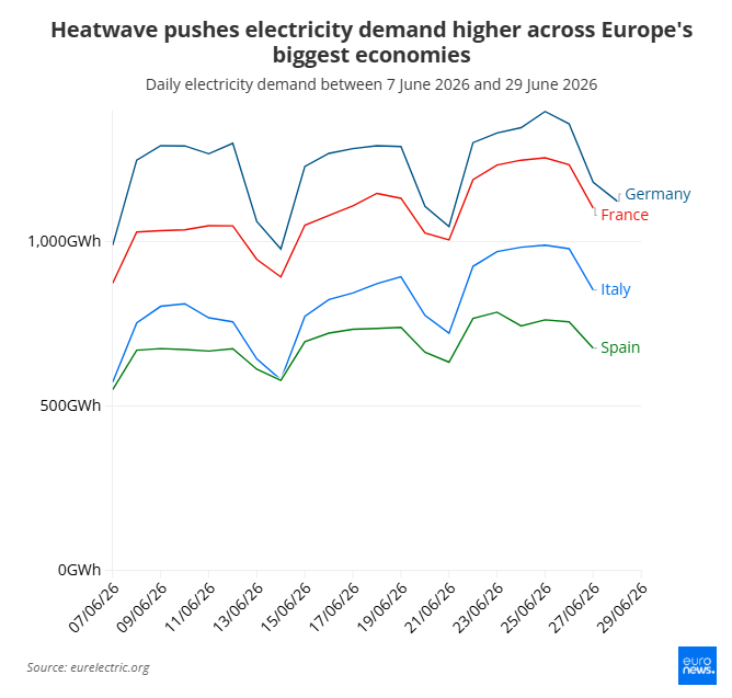 Daily electricity demand